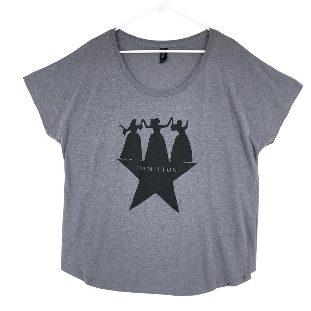 Creative Goods Hamilton Womens Size XXL Tee Schuyler Sisters Graphic Top